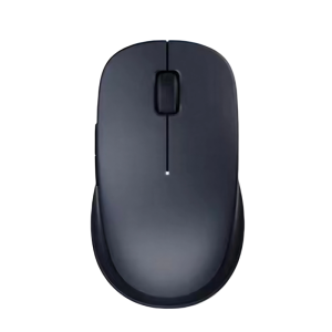 Fintopia Wireless Bluetooth Mouse – 1500 DPI Optical Sensor – Ergonomic Standard Size (100-120mm), Silent Click, Compatible with Desktop PC – Black